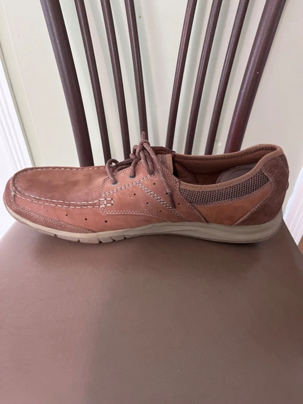 Clarks Armada English Oxford Brown Suede/Nubuck/Men’s Size 15M